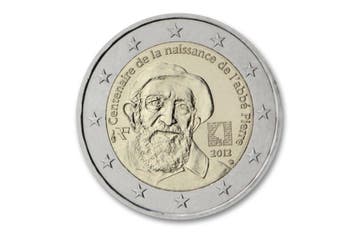 2 euro Abbé Pierre 2012 - Frankrijk, Verzenden