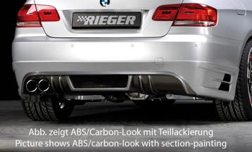 Rieger achteraanzetstuk | 3-Serie E92: 09.06-02.10 (tot Face, Verzenden, Nieuw, BMW