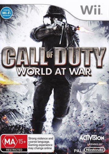Wii Call of Duty: World at War, Verzenden, Zo goed als nieuw