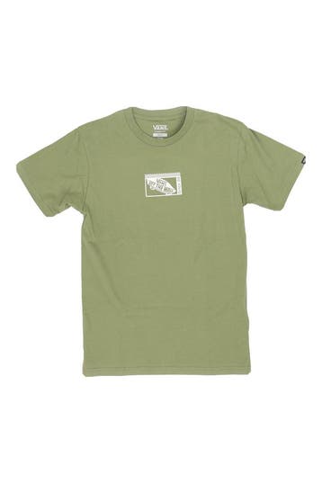 Vans T-shirt in maat S Groen, Kleding | Heren, Verzenden, Zo goed als nieuw, Overige kleuren, Vans