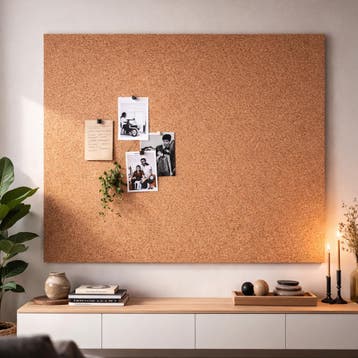 Lichtgewicht prikbord zonder lijst - op maat gemaakt, Ophalen of Verzenden, Nieuw
