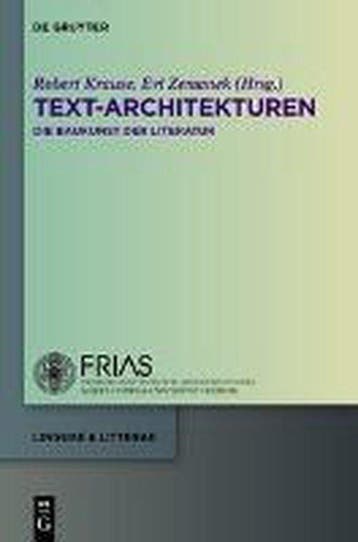 Text-Architekturen 9783110307627, Boeken, Verzenden, Zo goed als nieuw
