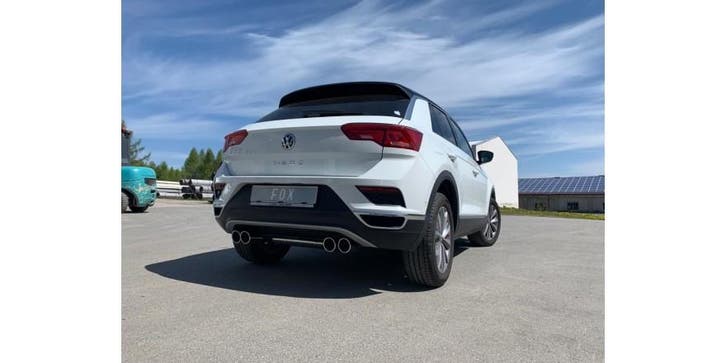 FOX VW T-Roc - voorwielaandrijving einddemper rechts/links -, Auto-onderdelen, Uitlaatsystemen, Nieuw, Verzenden