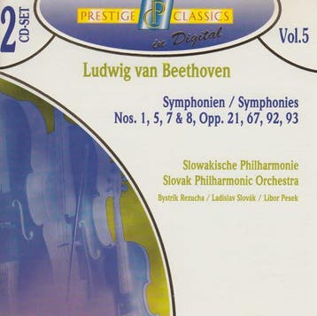 Ludwig van Beethoven - Symphonien / Symphonies Nos. 1, 5, 7, Cd's en Dvd's, Ophalen of Verzenden, Gebruikt