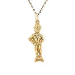 Gouden vintage Manneke pis hanger 18 krt, Ophalen of Verzenden, Nieuw