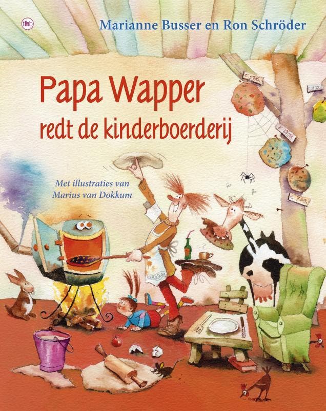 Papa Wapper redt de kinderboerderij 9789044340747, Boeken, Kinderboeken | Kleuters, Zo goed als nieuw, Verzenden