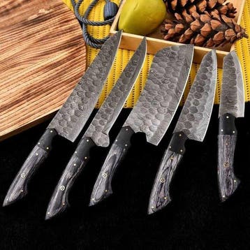 Keukenmes - Chefs knife - Staal, Hout - Verenigd Koninkrijk