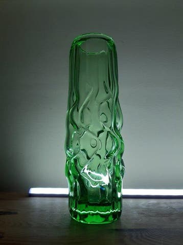 Borocrystal - Pavel Hlava - Vaas - Glas - brein, Antiek en Kunst, Antiek | Glas en Kristal
