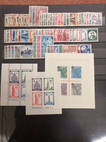 Geallieerde bezetting - Duitsland (Franse zone) 1945/1949 -, Postzegels en Munten, Gestempeld