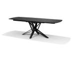 Eettafel VEGAS Dekton zwart marmer 160-240X90 cm, Huis en Inrichting, Tafels | Eettafels, Ophalen of Verzenden, Nieuw