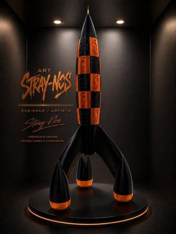 Art Stray-Nos - New collection  Fusée Héritage Hermès -
