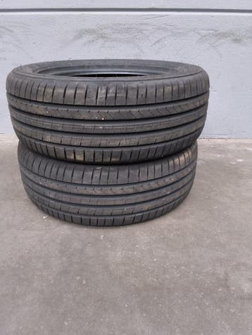 2x Hankook 215/55 R16 zomerbanden 5,4 mm (setprijs), Auto-onderdelen, 16 inch, Ophalen of Verzenden, Band(en), Personenwagen