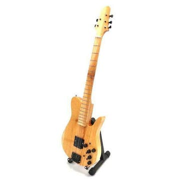 Miniatuur replica Fodera basgitaar - Richard Bona, Ophalen of Verzenden, Nieuw, Pop, Beeldje of Miniatuur