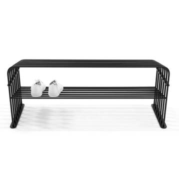 Spinder Design Grid 70 schoenenrek - zwart, Huis en Inrichting, Kasten | Schoenenkasten, Verzenden, Nieuw