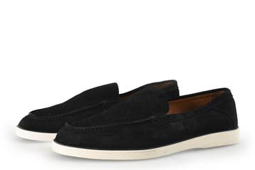 Nelson Loafers in maat 43 Zwart, Loafers, Verzenden, Zwart, Zo goed als nieuw