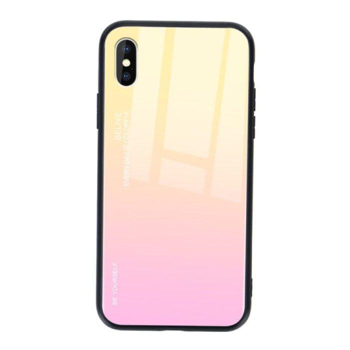 Xiaomi Mi 10 Pro Gradient Hoesje - TPU en 9H Glas -, Telecommunicatie, Mobiele telefoons | Hoesjes en Frontjes | Overige merken