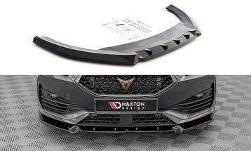 Voorspoiler V.1 Seat Leon Cupra Maxton Glans Zwart, Ophalen of Verzenden, Nieuw