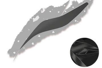 Koplampspoilers voor Ford Mondeo MK4 (Type BA7) SB307-G, Verzenden, Nieuw