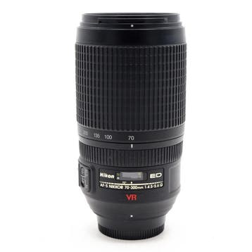 Nikon 70-300mm F4.5-5.6G ED VR AF-S Objectief (Occasion), Audio, Tv en Foto, Fotografie | Lenzen en Objectieven, Lensdoppen, Nikon