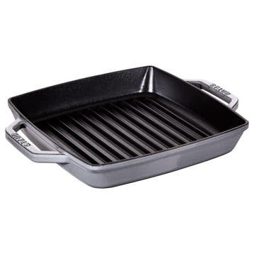 GGM Gastro | STAUB | GRILL PANS - Grillpan - 230x230mm - |, Verzenden, Nieuw