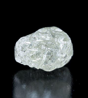 DIAMANT bijna kleurloos - EXCEPTIONEEL VVS - 0,42 KARATEN –