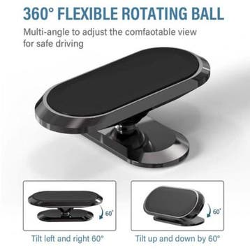 Magnetische mobiel houder 360 ° draaibaar, Verzenden, Nieuw