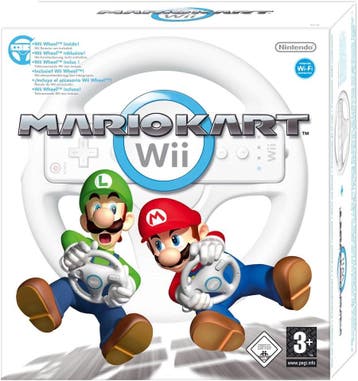 Mario Kart Wii + Wheel (boxed) (Nintendo Wii), Spelcomputers en Games, Games | Nintendo Wii, Verzenden, Gebruikt