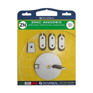 Tecnoseal Zink Anode Kit voor Yamaha Buitenboordmotor 40-60, Watersport en Boten, Ophalen of Verzenden, Nieuw