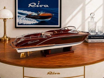 Riva RAMA maquette de luxe bois modelisme 53cm 1:14 -, Nieuw