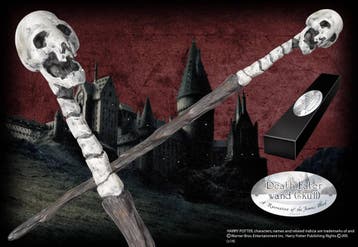 Harry Potter Wand Death Eater Version 1 (Character-Edition), Ophalen of Verzenden, Nieuw
