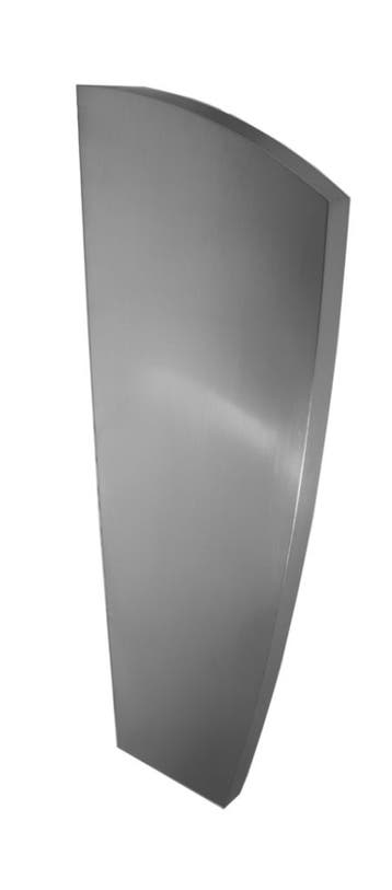 urinoirschot | RVS  | B 80/57 x D 385 x H 1092 mm, Verzenden