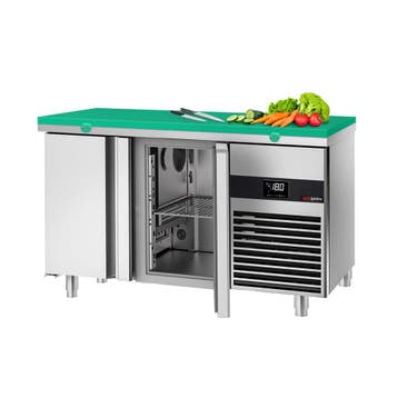GGM Gastro | Vrieswerkbank PREMIUM - 1400x700mm - met 2 |, Verzenden, Nieuw in verpakking, RVS Meubilair