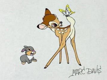 Walt Disney Productions - Marc Davis handgesigneerde, Nieuw