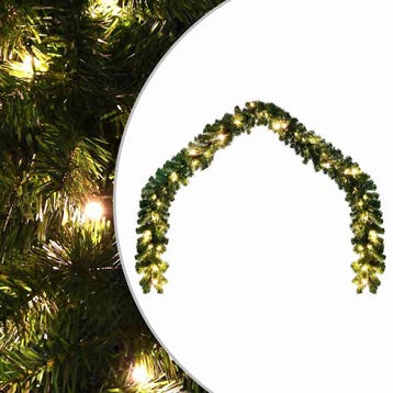 vidaXL Kerstslinger met LED-lampjes 5 m, Verzenden, Nieuw