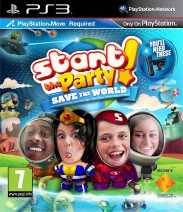 Start the Party Save the World (Move) (PlayStation 3), Verzenden, Gebruikt, Vanaf 3 jaar