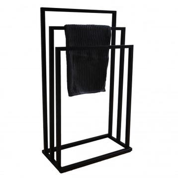 Design Handdoekenrek Zwart | 3 Hangers | Premium | Beste..., Ophalen of Verzenden, Nieuw, Zwart, Handdoekenrek