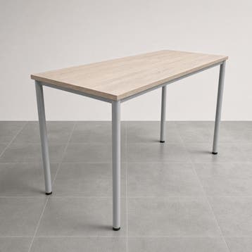 Halfhoge tafel nieuw blad midden eiken - 90x160x60 cm, Ophalen of Verzenden, Nieuw