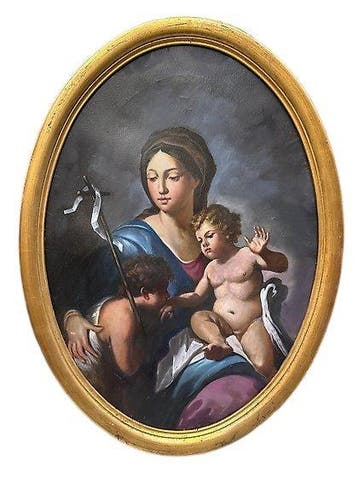 Italiaanse school (XX) - Madonna con Bambino