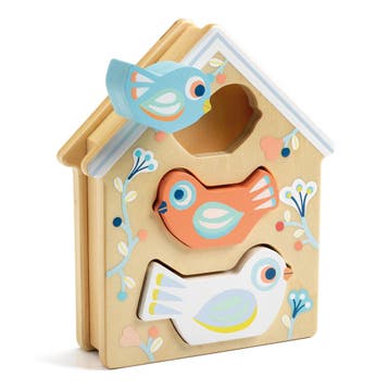 Djeco houten baby speelgoed vormens van €9,99 voor €5,00, Ophalen of Verzenden, Nieuw