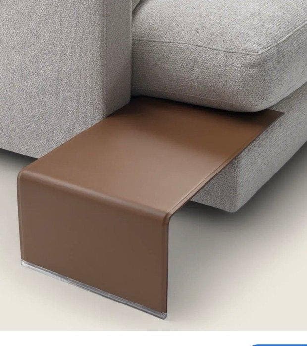 Flexform - Middentafel - LONG eiland 05 - leer, Antiek en Kunst, Kunst | Designobjecten