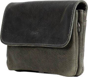 DSTRCT Raider Road Schoudertas Clutch Leer Grijs, Verzenden, Nieuw