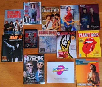 De Rolling Stones - Vintage tijdschriften en boeken,, Cd's en Dvd's, Nieuw in verpakking