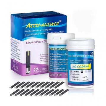 Glucose meter strips en lancetten (100 stuks) ST-GL 324, Diversen, Verzenden, Nieuw