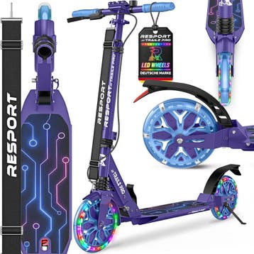 RE:SPORT® Citystep voor kinderen en volwassenen met led, bel, Verzenden, Zo goed als nieuw
