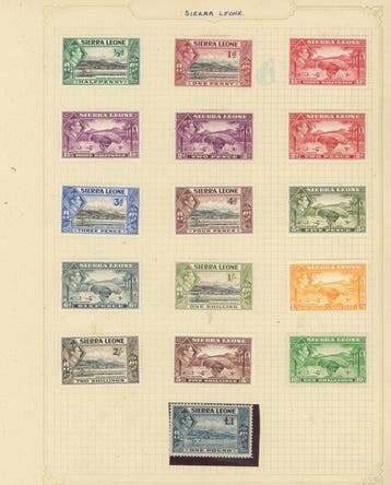 Britse Gemenebest - Sierra Leone / Seychellen / Somaliland -, Gestempeld