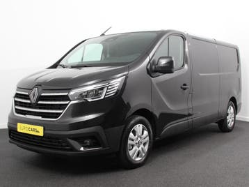 Renault Trafic 2.0 Blue dCi 110PK T30 L2H1 Advance, Stof, Gebruikt, Renault, Zwart