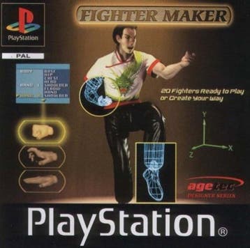 Fighter Maker (PlayStation 1), Spelcomputers en Games, Verzenden, Gebruikt