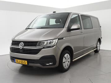 Volkswagen Transporter T6.1 2.0 TDI 150 PK L2H1 DUBBEL CABIN, Stof, Gebruikt, Euro 6, Volkswagen