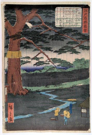 Hiroshige II · Uitzichten van beroemde plaatsen in Edo ·