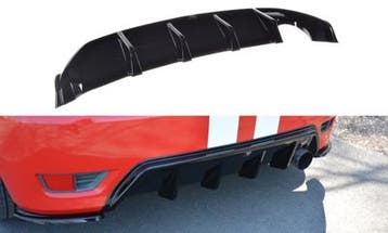 Diffuser Ford Fiesta ST Mk6 Glans Zwart, Auto-onderdelen, Ophalen of Verzenden, Nieuw